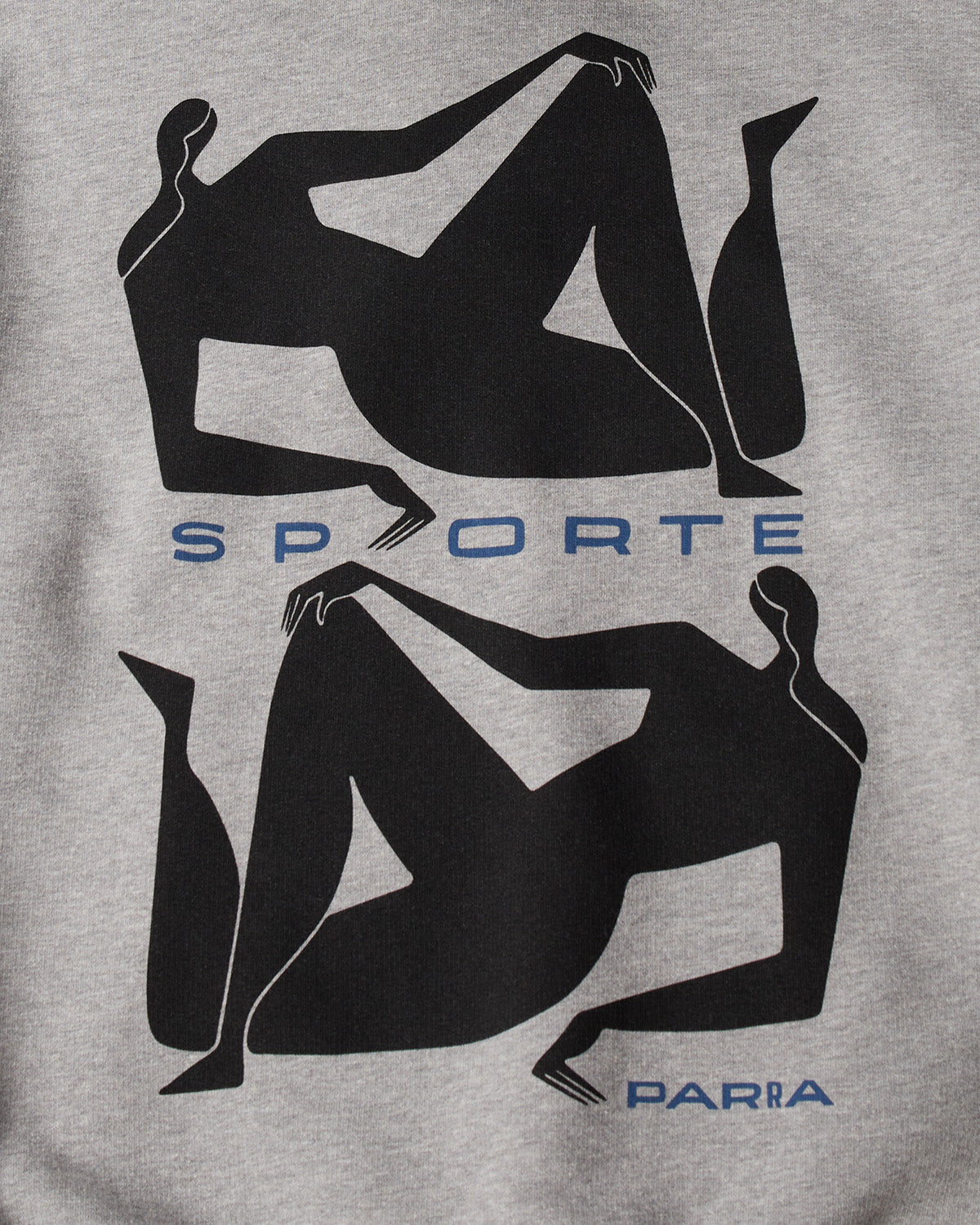 Parra Sporte Hooded Sweatshirt - Heather Grey