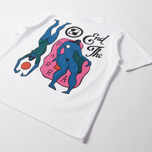 End the Loungechair T-Shirt - White
