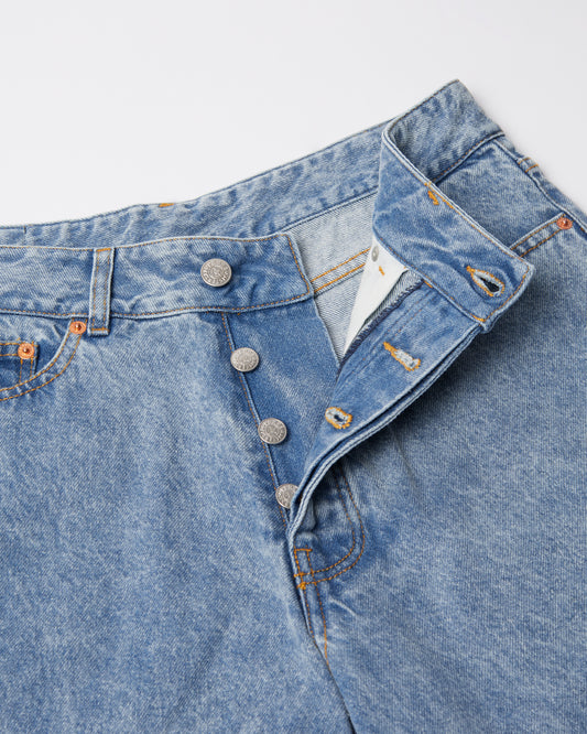 Washed Up Jeans - Washed Blue