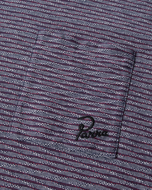 Crooked Stripe T-Shirt - Blue