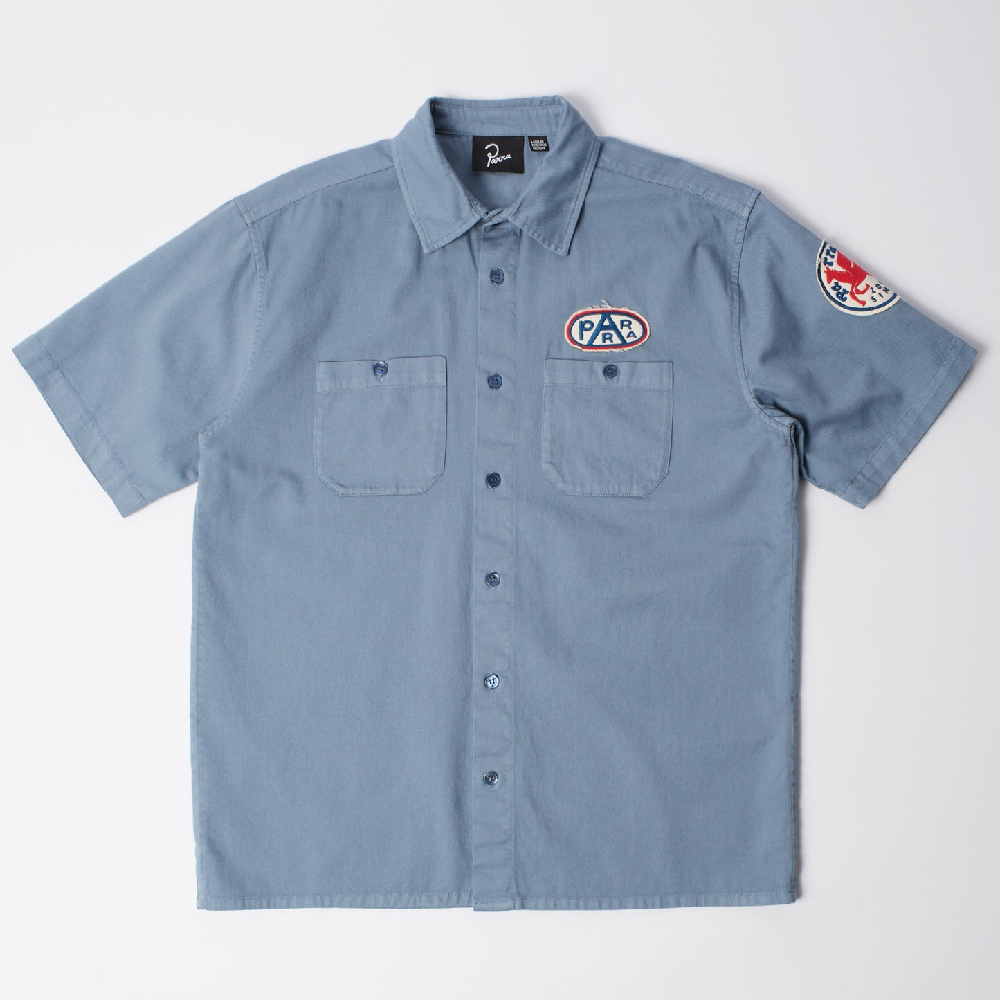 Gas Station Short Sleeve Shirt - Blue