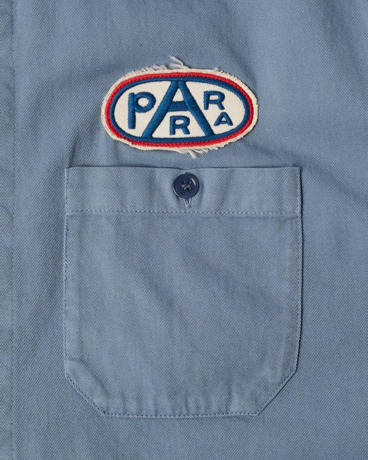 Gas Station Short Sleeve Shirt - Blue