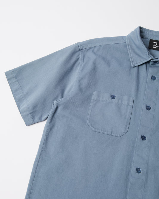 Gas Station Short Sleeve Shirt - Blue