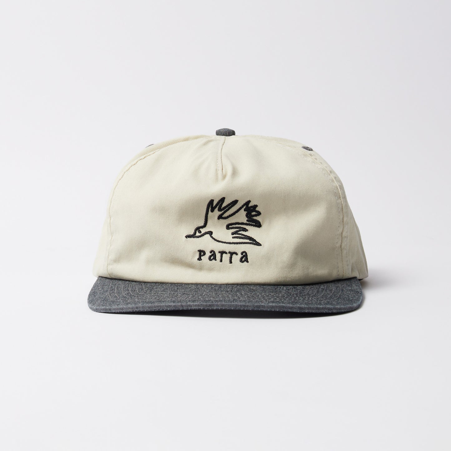 Yarn Bird 5 Panel Hat - Off White