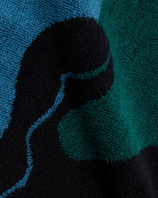 Nope und Nopes Beach Towel - Mallard Green