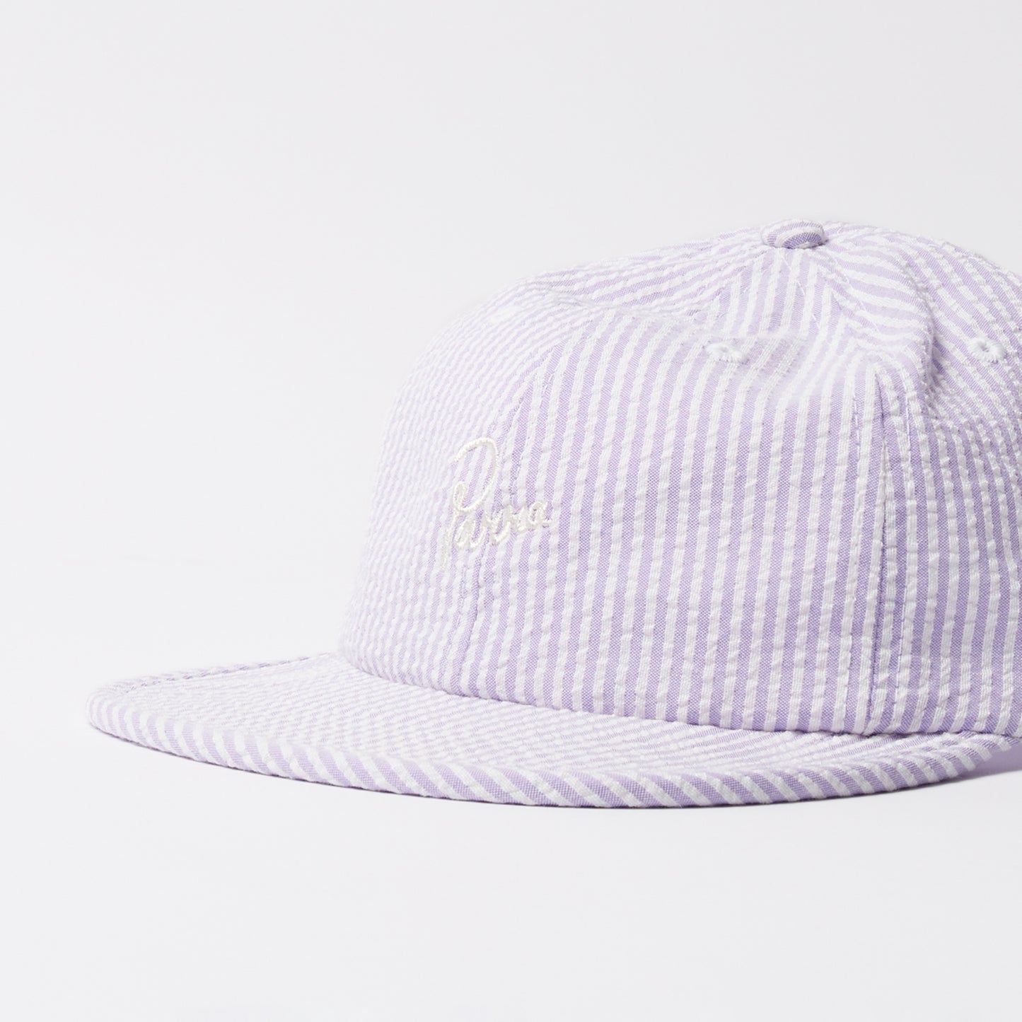 Signature 6 Panel Hat - Purple