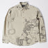Pen Drawings Shirt - Sand
