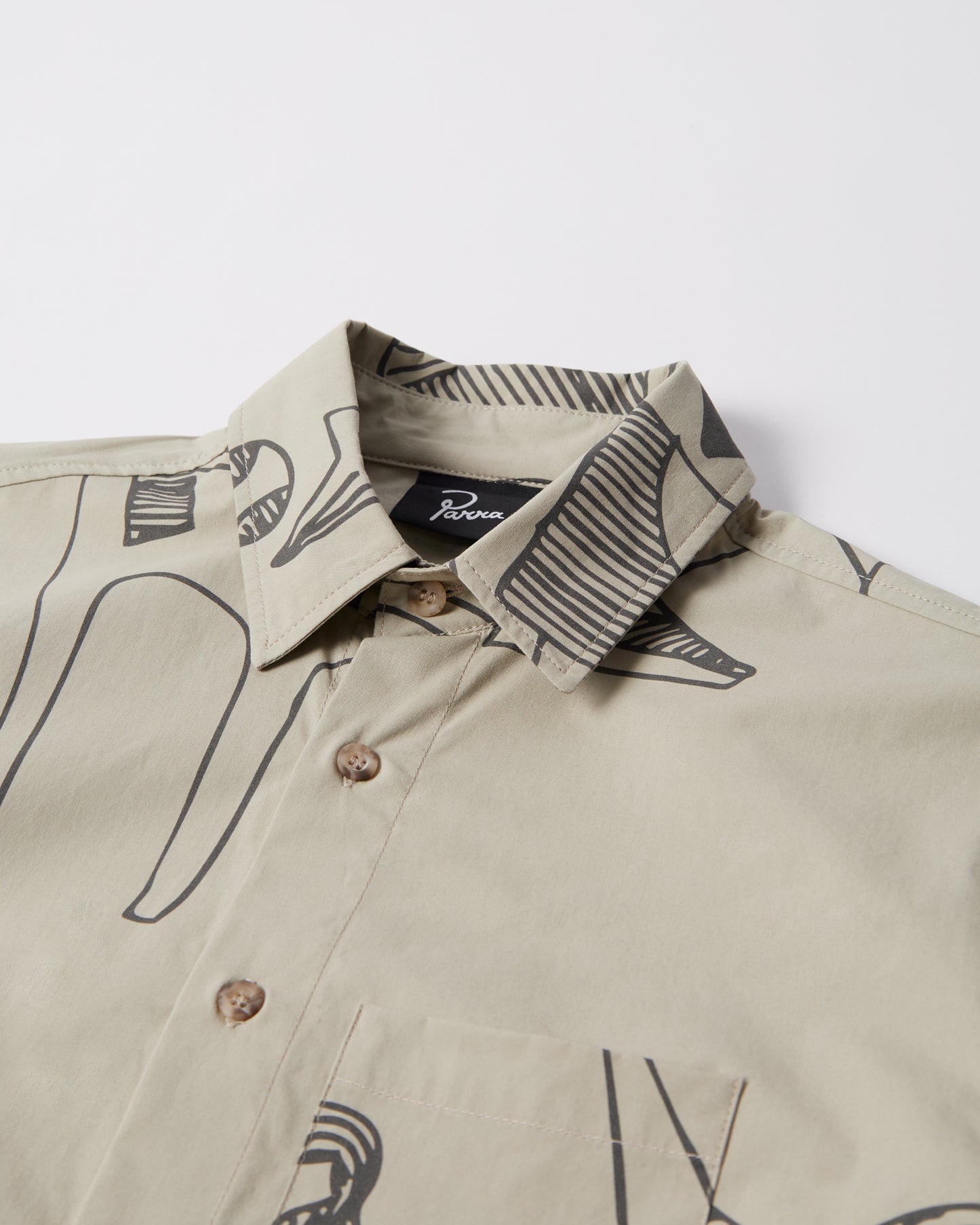 Pen Drawings Shirt - Sand