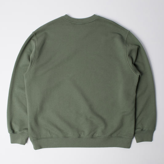 Flag Logo Crewneck Sweatshirt - Green