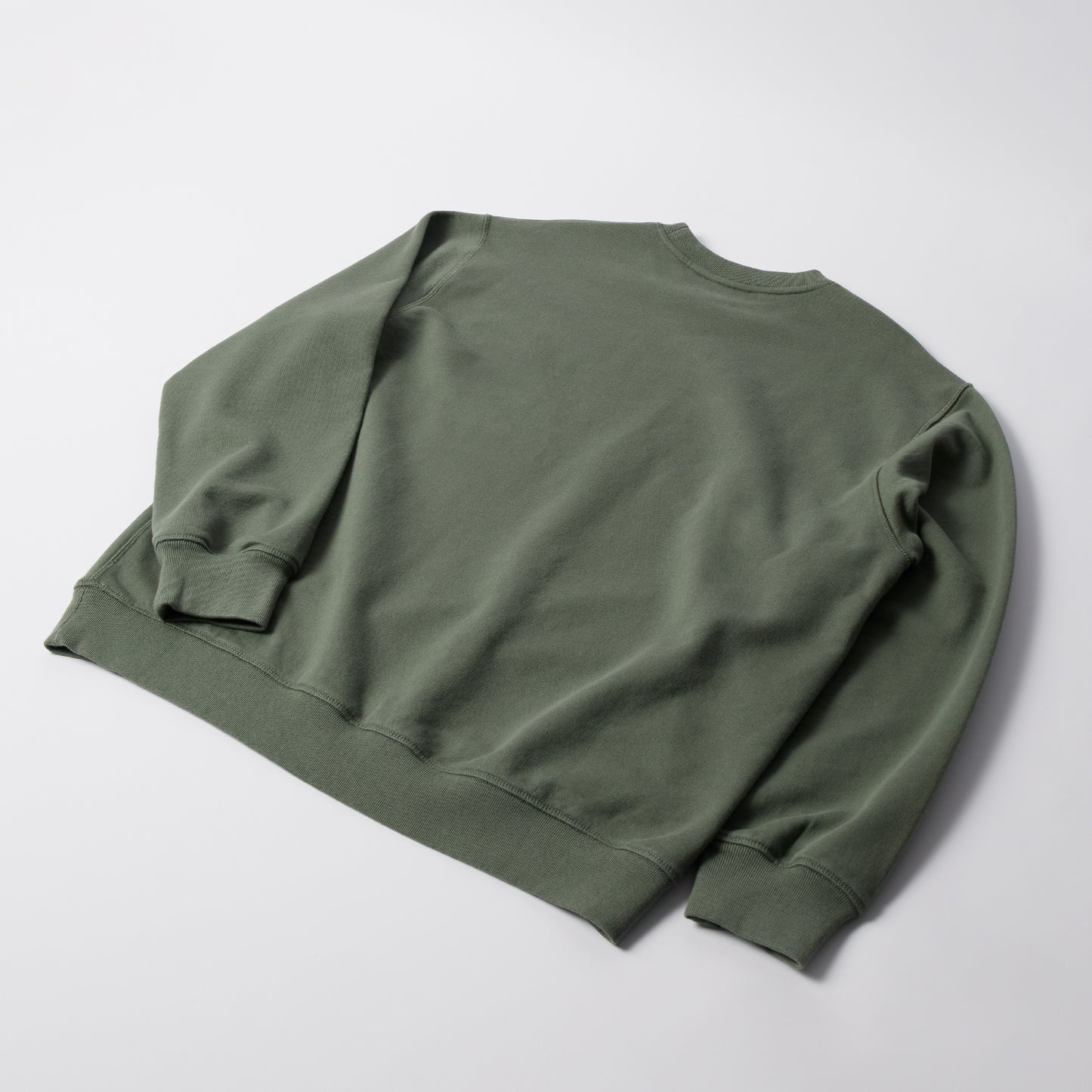 Flag Logo Crewneck Sweatshirt - Green