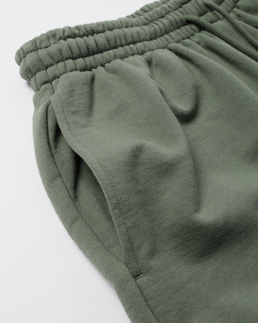 Flag Logo Sweatshorts - Green