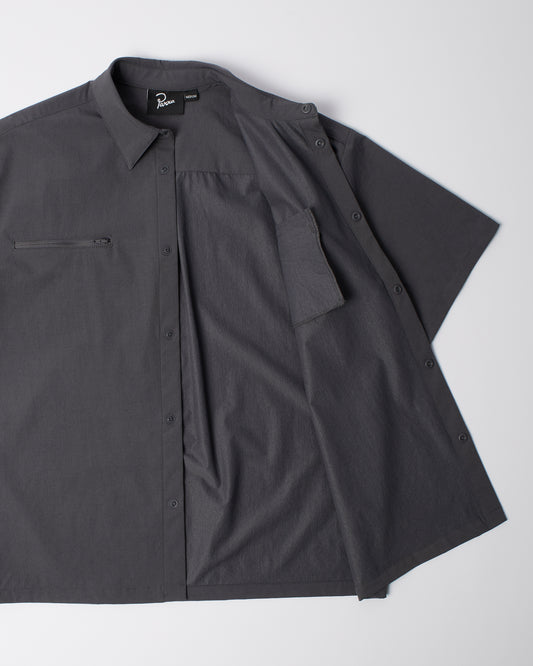 Hardly Hiked Short Sleeve Shirt - Grey