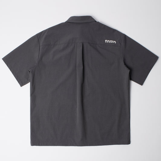 Hardly Hiked Short Sleeve Shirt - Grey