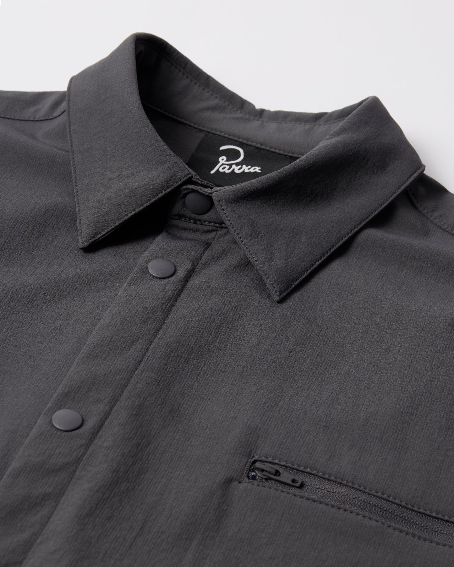 Hardly Hiked Short Sleeve Shirt - Grey