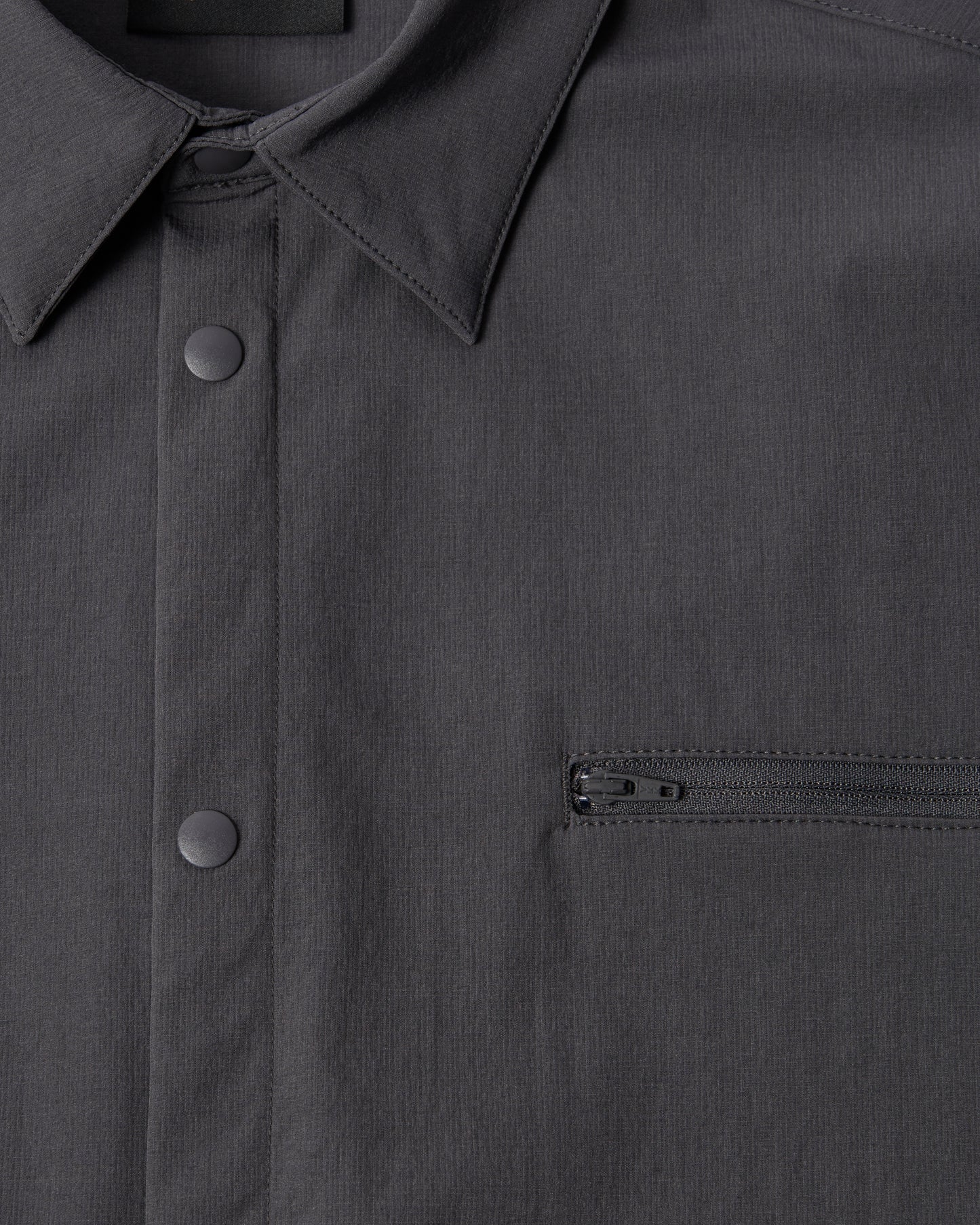 Hardly Hiked Short Sleeve Shirt - Grey