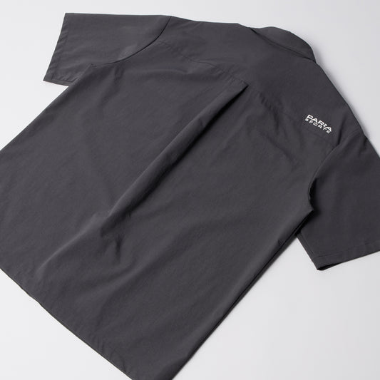 Hardly Hiked Short Sleeve Shirt - Grey
