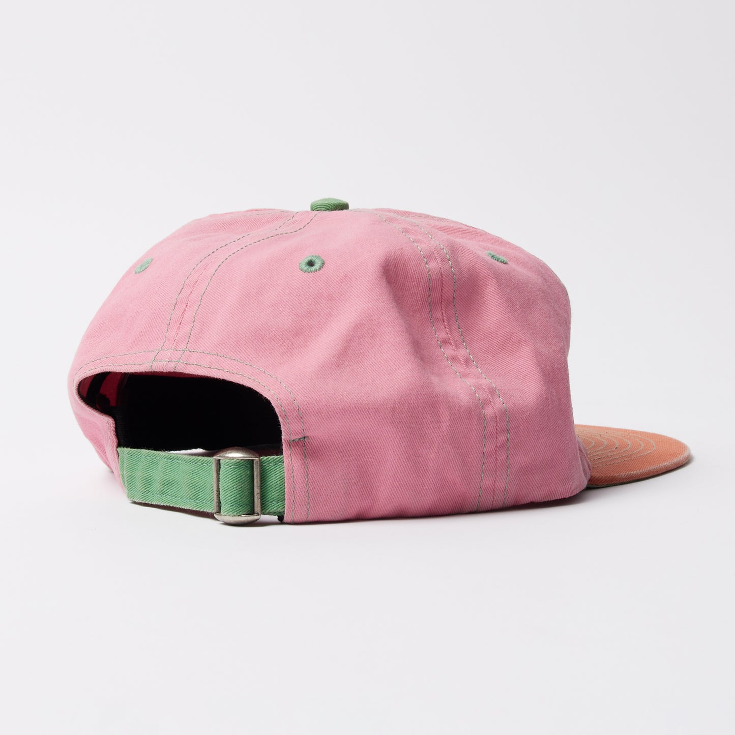 Slanted P 6 Panel Hat - Pink