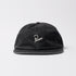 Signature 6 Panel Hat - Black