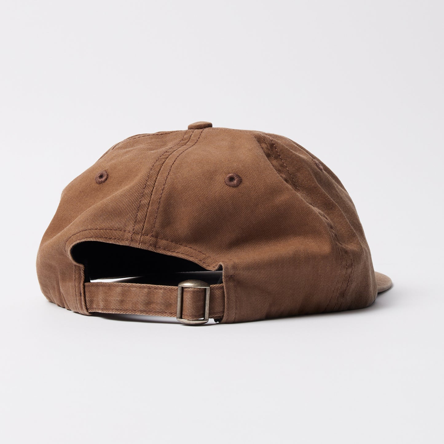 Signature 6 Panel Hat - Brown