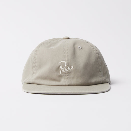 Signature 6 Panel Hat - Grey