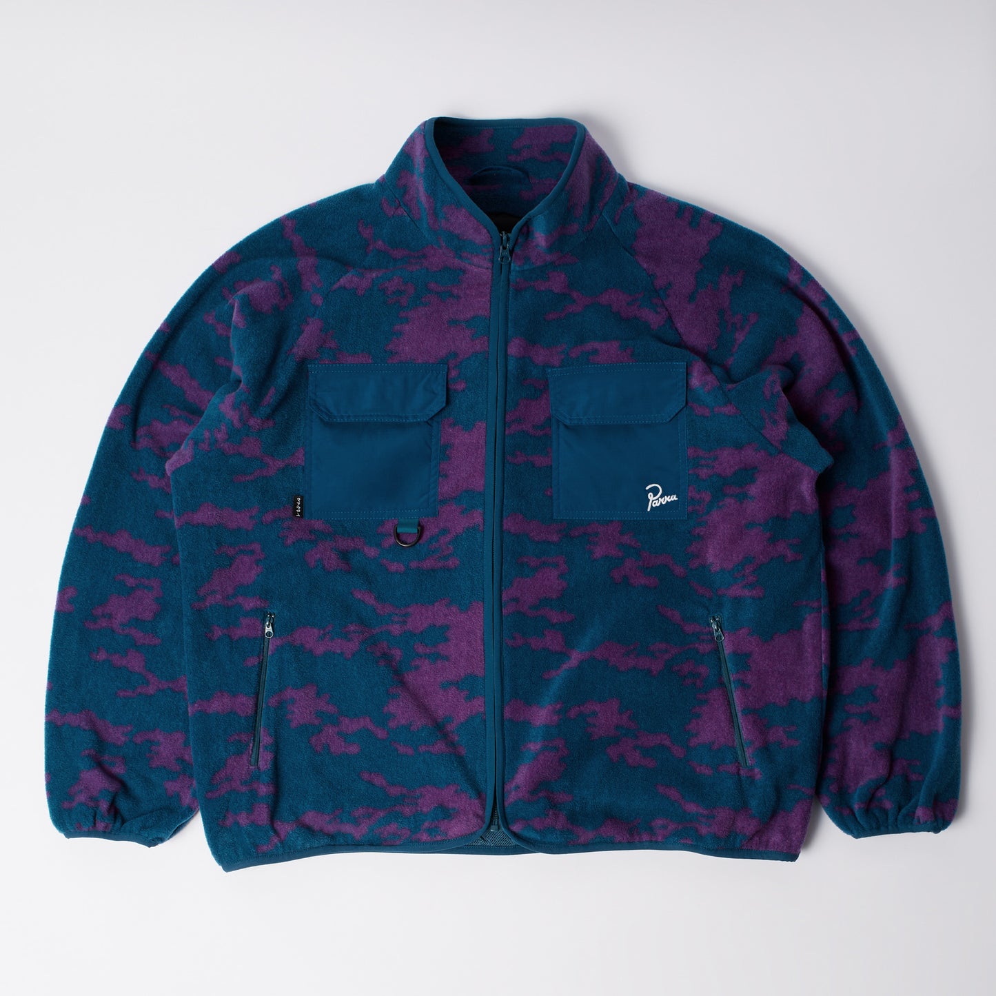 Purple Darwin Camo Fleece - Blue