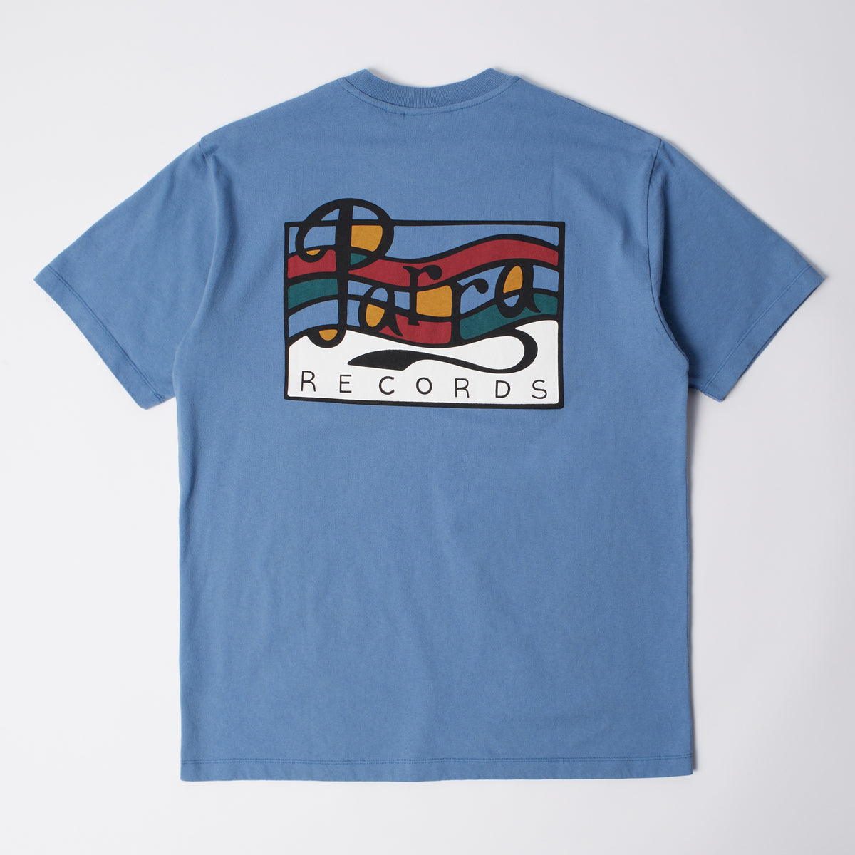 Parra Records T-shirt - Blue