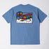 Parra Records T-shirt - Blue