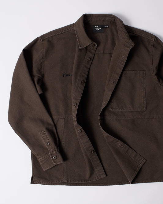 Non Loud Long Sleeve Shirt - Dark Brown