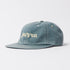 Lowercase Script Logo 6 Panel Hat - Blue