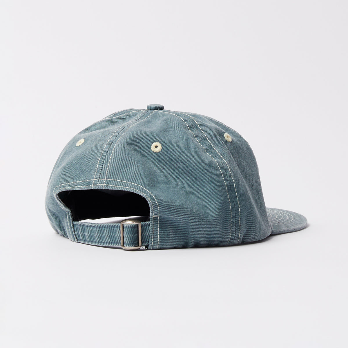 Lowercase Script Logo 6 Panel Hat - Blue