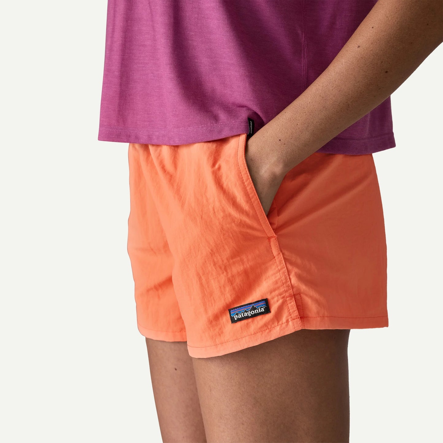Women's Barely Baggies Shorts, 2.5" - Peach Sherbet