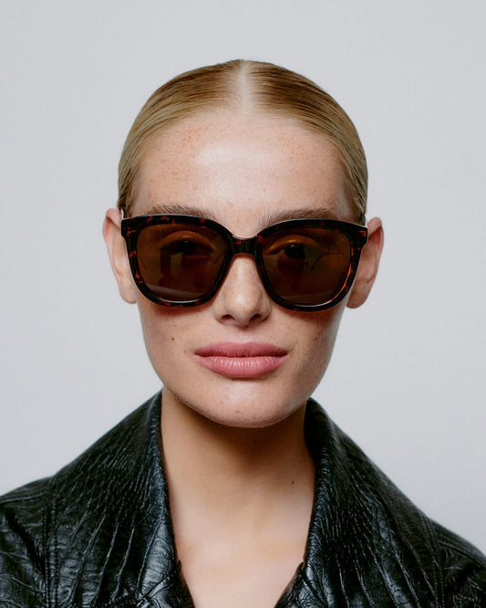 Billy Sunglasses - Demi Tortoise