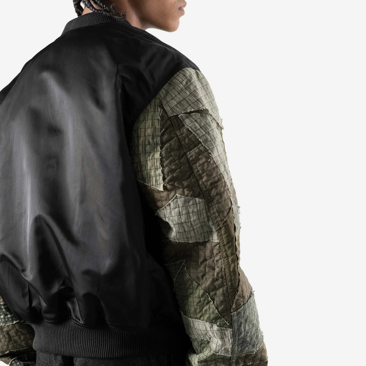 7183 M.A.F MA1 Flight Jacket - Black