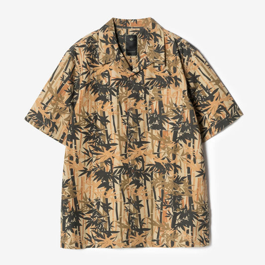7349 DPM Bamboo Camp Collar Shirt - Woodland