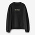 7549 Maha Script Crew Sweat - Black