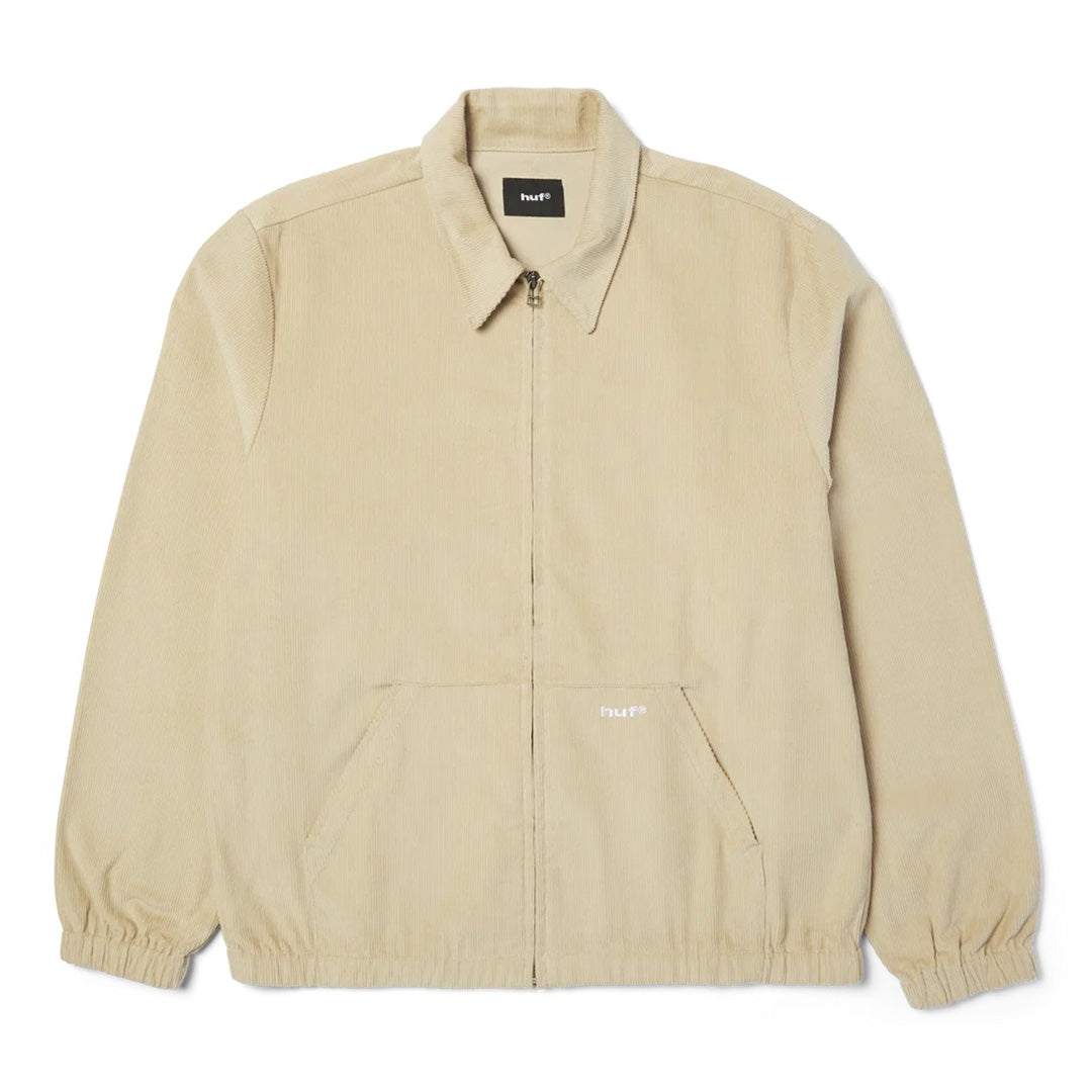 89 Corduroy Jacket - Tan/White