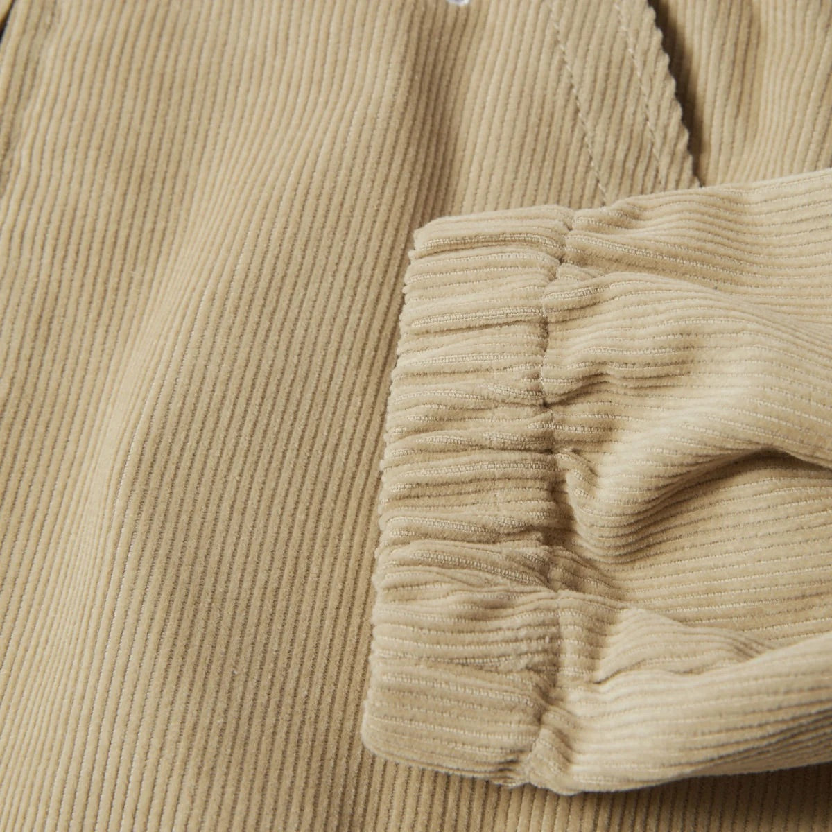 89 Corduroy Jacket - Tan/White