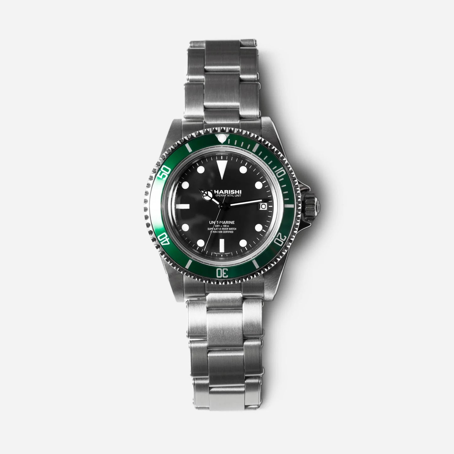 9500 Green Marine Watch - Silver