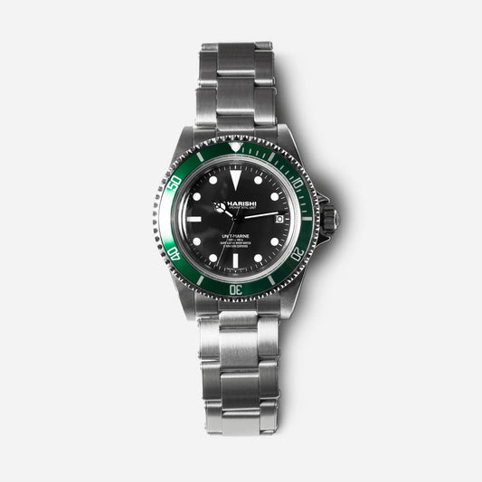 9500 Green Marine Watch - Silver