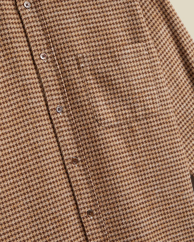 Abstract Pied Poule - Brown