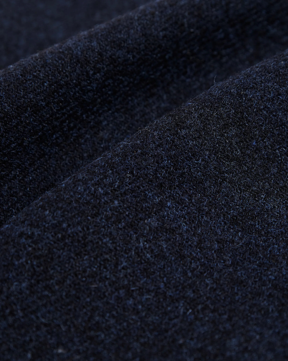 Wool Field Overshirt - Navy