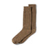 Towelling Column Sock - Caramel