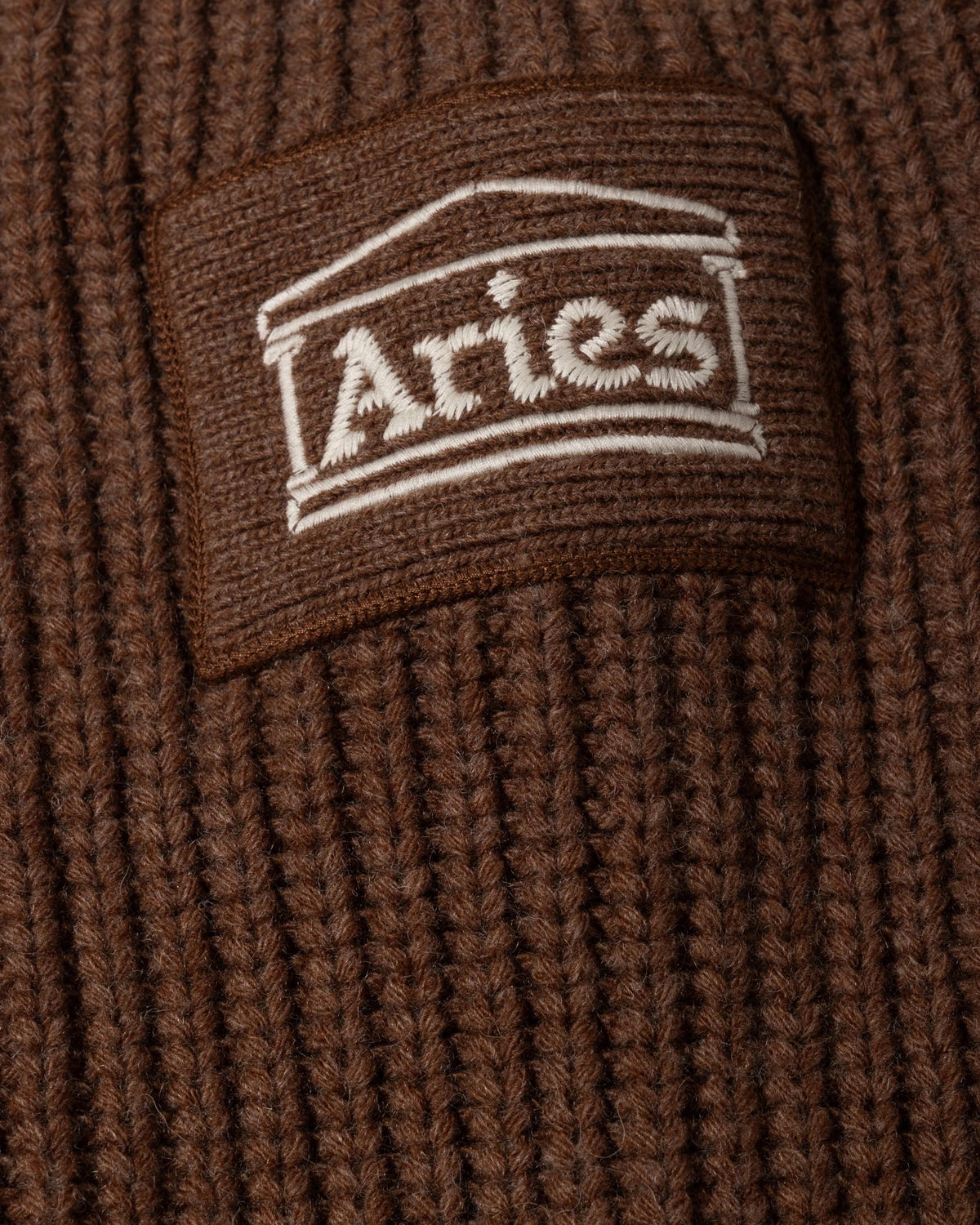 Chunky Knit Classic Jumper - Brown
