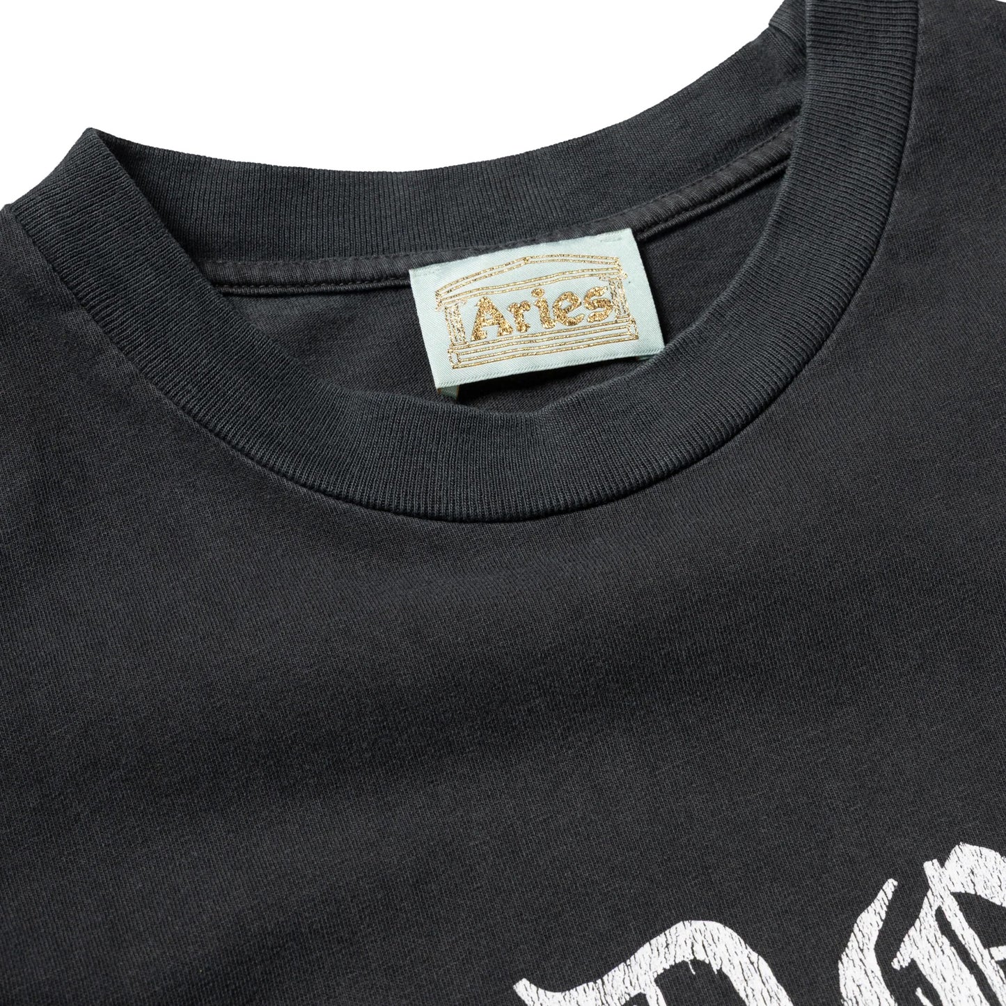 Faded Gothic J'adoro Muscle Vest - Black