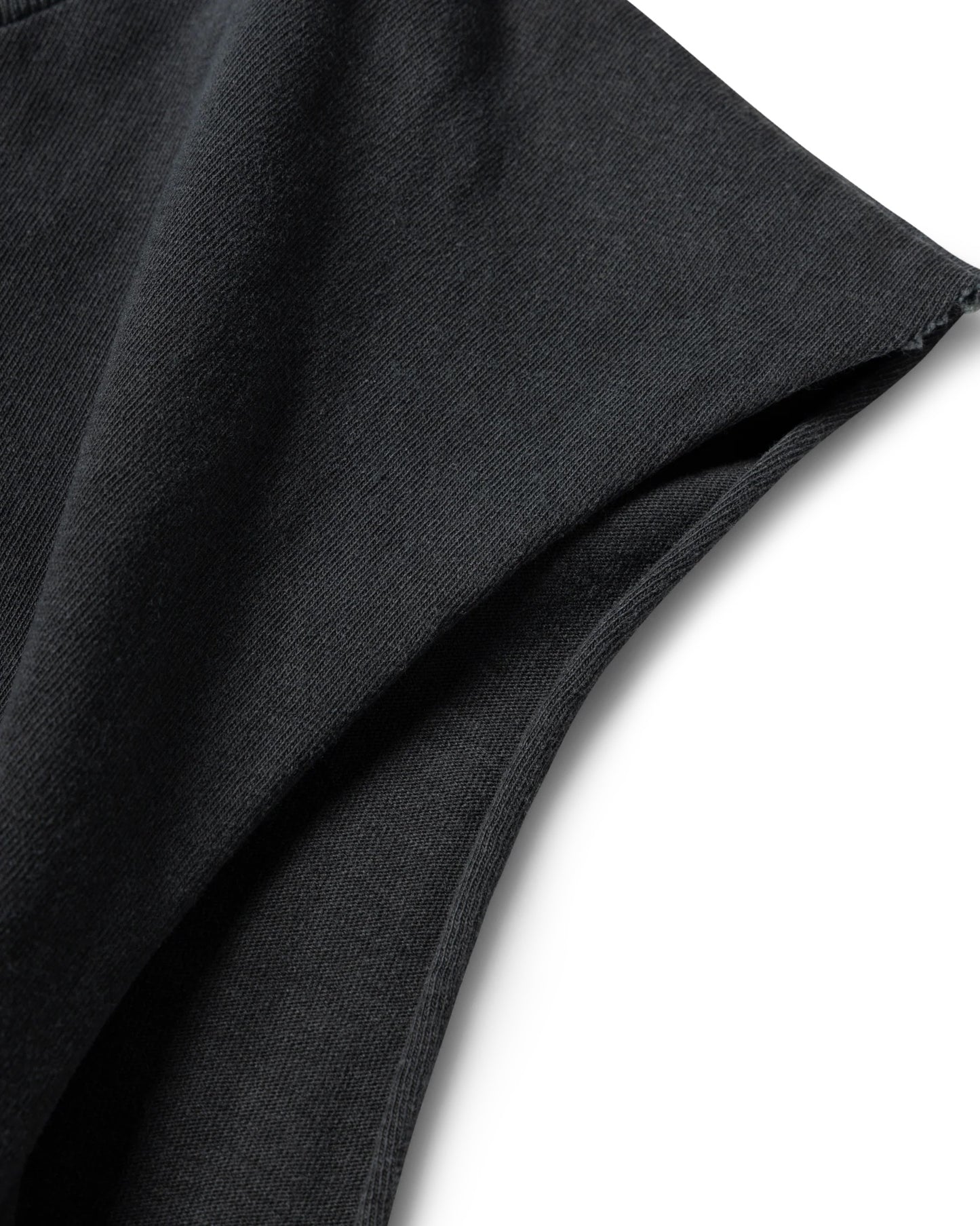 Faded Gothic J'adoro Muscle Vest - Black