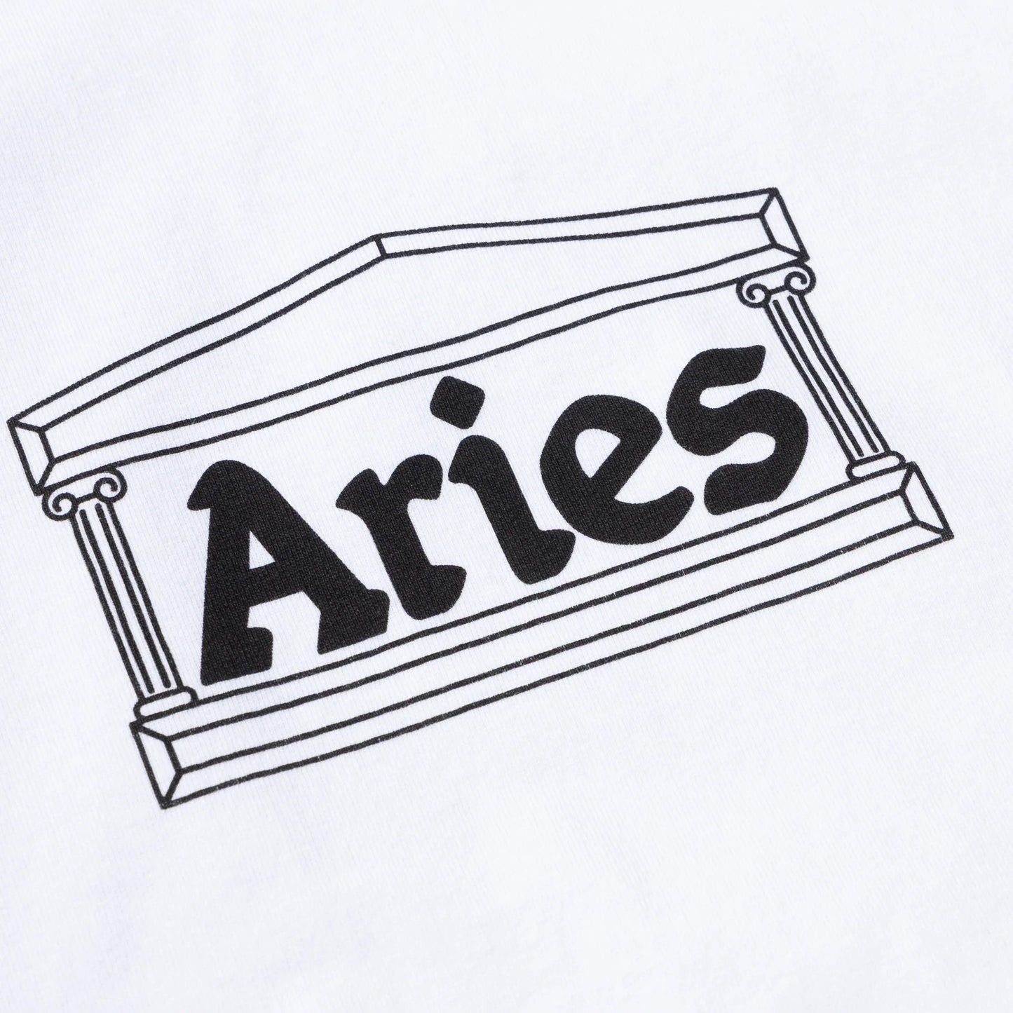 Temple SS Tee - White