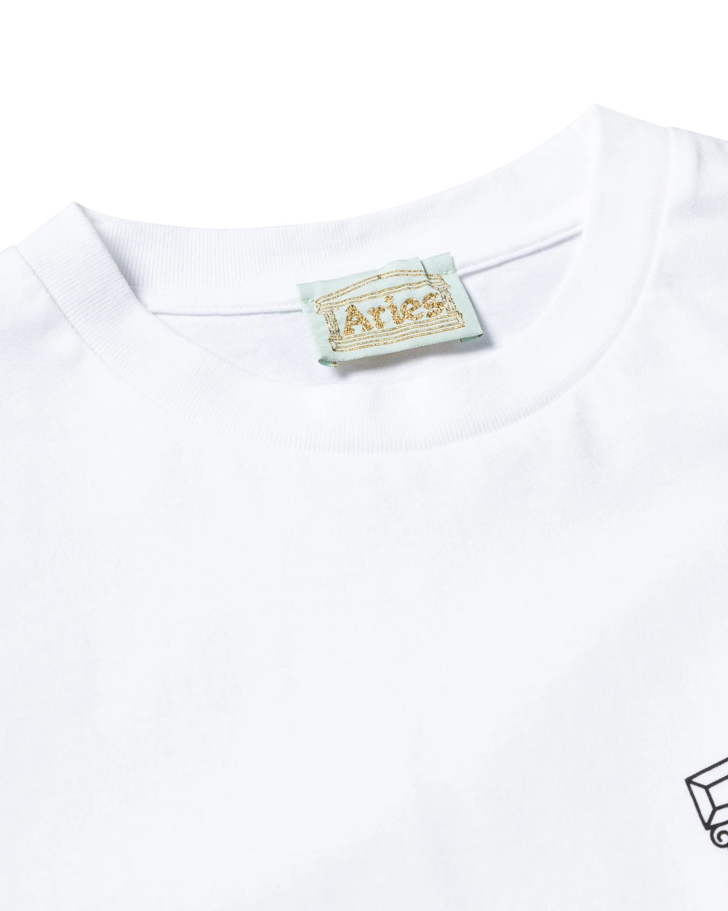 Temple SS Tee - White