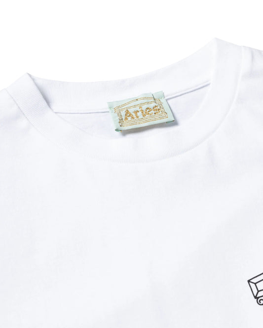 Temple SS Tee - White