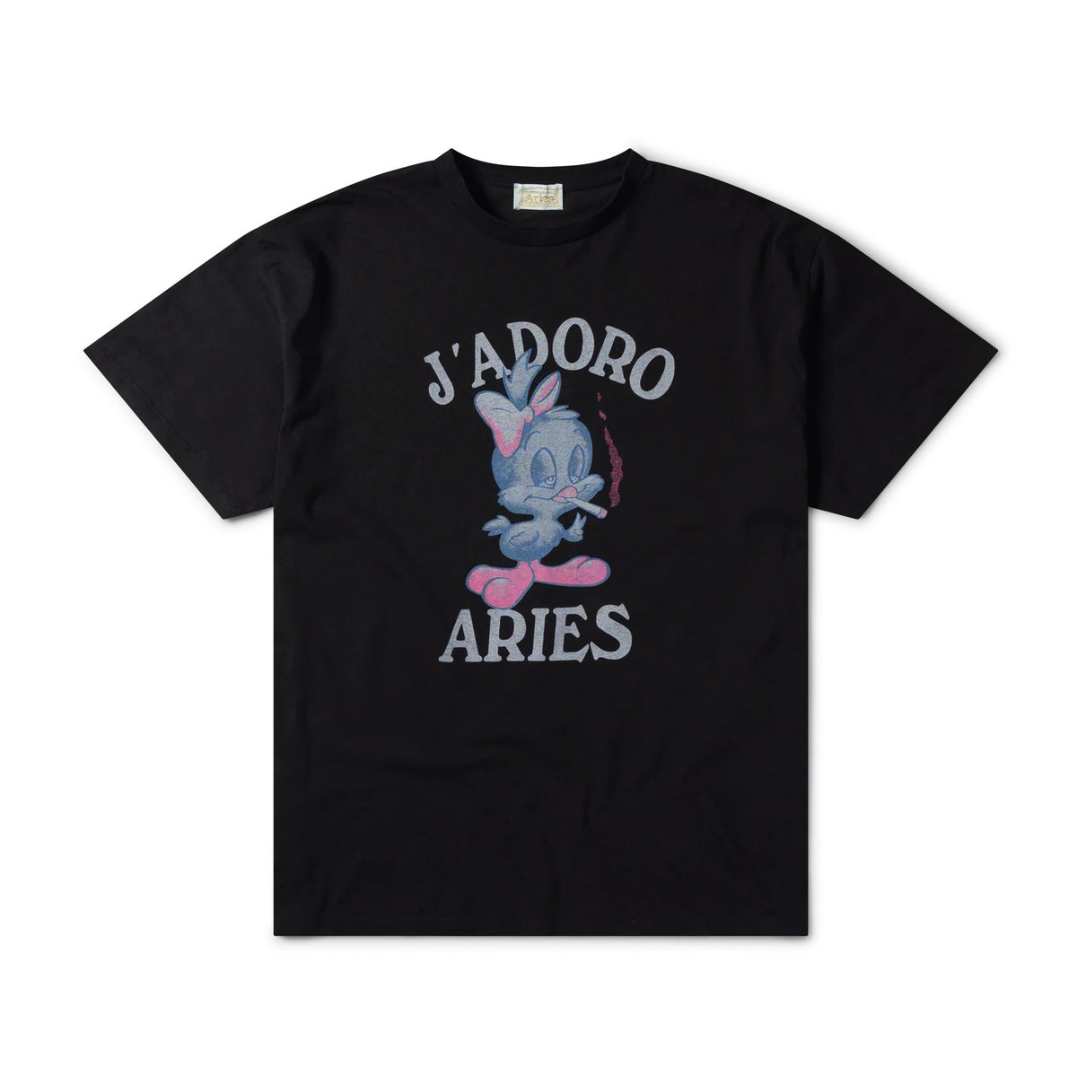 J'adoro Weedie Pie SS Tee - Black