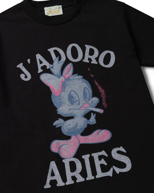 J'adoro Weedie Pie SS Tee - Black